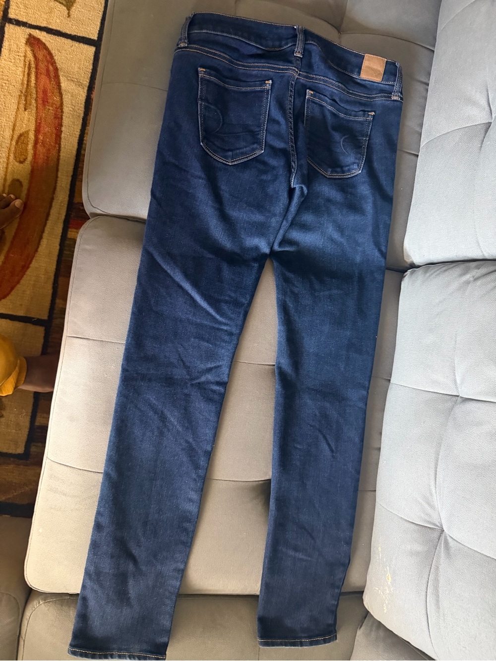 American Eagle Outfitters Dark Blue Skinny Jeans